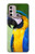 S3888 コンゴウインコの顔の鳥 Macaw Face Bird Motorola Moto G Stylus 4G (2022) バックケース、フリップケース・カバー