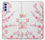 S3707 ピンクの桜の春の花 Pink Cherry Blossom Spring Flower Motorola Moto G42 バックケース、フリップケース・カバー
