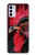 S3797 チキンオンドリ Chicken Rooster Motorola Moto G42 バックケース、フリップケース・カバー