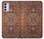 S3813 ペルシャ絨毯の敷物パターン Persian Carpet Rug Pattern Motorola Moto G42 バックケース、フリップケース・カバー