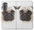 S1852 パグ犬 Pug Dog Motorola Edge (2022) バックケース、フリップケース・カバー