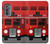 S2058 英国のダブルデッカーバスミニマリスト England British Double Decker Bus Minimalist Motorola Edge (2022) バックケース、フリップケース・カバー