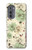 S2179 ヴィンテージ花のパターン Flower Floral Vintage Art Pattern Motorola Edge (2022) バックケース、フリップケース・カバー