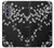 S2544 黒花柄の着物 Japanese Kimono Style Black Flower Pattern Motorola Edge (2022) バックケース、フリップケース・カバー