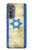 S2614 イスラエルの古い旗 Israel Old Flag Motorola Edge (2022) バックケース、フリップケース・カバー