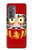 S3045 ダルマ人形 Japan Good Luck Daruma Doll Motorola Edge (2022) バックケース、フリップケース・カバー