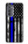 S3244 ブルーラインUSA Thin Blue Line USA Motorola Edge (2022) バックケース、フリップケース・カバー