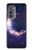 S3324 彎月・月・ギャラクシー Crescent Moon Galaxy Motorola Edge (2022) バックケース、フリップケース・カバー
