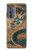 S3541 ドラゴンクラウドペインティング Dragon Cloud Painting Motorola Edge (2022) バックケース、フリップケース・カバー