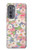 S3688 花の花のアートパターン Floral Flower Art Pattern Motorola Edge (2022) バックケース、フリップケース・カバー