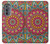 S3694 ヒッピーアートパターン Hippie Art Pattern Motorola Edge (2022) バックケース、フリップケース・カバー