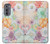 S3705 パステルフローラルフラワー Pastel Floral Flower Motorola Edge (2022) バックケース、フリップケース・カバー