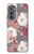 S3716 バラの花柄 Rose Floral Pattern Motorola Edge (2022) バックケース、フリップケース・カバー