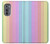 S3849 カラフルな縦の色 Colorful Vertical Colors Motorola Edge (2022) バックケース、フリップケース・カバー