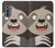 S3855 ナマケモノの顔の漫画 Sloth Face Cartoon Motorola Edge (2022) バックケース、フリップケース・カバー