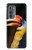 S3876 カラフルなサイチョウ Colorful Hornbill Motorola Edge (2022) バックケース、フリップケース・カバー