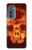 S3881 ファイアスカル Fire Skull Motorola Edge (2022) バックケース、フリップケース・カバー