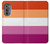 S3887 レズビアンプライドフラッグ Lesbian Pride Flag Motorola Edge (2022) バックケース、フリップケース・カバー