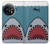 S3825 漫画のサメの海のダイビング Cartoon Shark Sea Diving OnePlus 11 バックケース、フリップケース・カバー