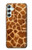 S0422 キリンの皮 Giraffe Skin Samsung Galaxy A34 5G バックケース、フリップケース・カバー