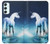 S1130 ユニコーン Unicorn Horse Samsung Galaxy A34 5G バックケース、フリップケース・カバー