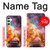 S1963 星雲スペース Nebula Rainbow Space Samsung Galaxy A34 5G バックケース、フリップケース・カバー