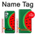 S2383 スイカ Watermelon Samsung Galaxy A34 5G バックケース、フリップケース・カバー