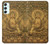 S2452 仏グラフィックプリント Buddha Bas Relief Art Graphic Printed Samsung Galaxy A34 5G バックケース、フリップケース・カバー