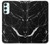 S2895 ブラックマーブルグラフィックプリント Black Marble Graphic Printed Samsung Galaxy A34 5G バックケース、フリップケース・カバー