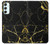 S2896 ゴールドマーブルグラフィックプリント Gold Marble Graphic Printed Samsung Galaxy A34 5G バックケース、フリップケース・カバー
