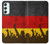 S2966 ドイツサッカー Germany Football Soccer Flag Samsung Galaxy A34 5G バックケース、フリップケース・カバー