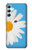 S3043 ビンテージ デイジー 天道虫 Vintage Daisy Ladybug Samsung Galaxy A34 5G バックケース、フリップケース・カバー