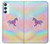 S3203 レインボーユニコーン Rainbow Unicorn Samsung Galaxy A34 5G バックケース、フリップケース・カバー