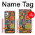 S3272 カラフルなパターン Colorful Pattern Samsung Galaxy A34 5G バックケース、フリップケース・カバー
