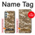 S3294 陸軍砂漠タンコヨーテカモ迷彩 Army Desert Tan Coyote Camo Camouflage Samsung Galaxy A34 5G バックケース、フリップケース・カバー