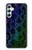 S3366 虹パイソンの皮膚 グラフィックプリント Rainbow Python Skin Graphic Print Samsung Galaxy A34 5G バックケース、フリップケース・カバー