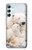 S3373 シロクマ抱擁家族 Polar Bear Hug Family Samsung Galaxy A34 5G バックケース、フリップケース・カバー