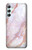 S3482 ピンクの大理石のグラフィックプリント Soft Pink Marble Graphic Print Samsung Galaxy A34 5G バックケース、フリップケース・カバー