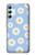 S3681 デイジーの花のパターン Daisy Flowers Pattern Samsung Galaxy A34 5G バックケース、フリップケース・カバー