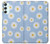 S3681 デイジーの花のパターン Daisy Flowers Pattern Samsung Galaxy A34 5G バックケース、フリップケース・カバー