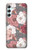 S3716 バラの花柄 Rose Floral Pattern Samsung Galaxy A34 5G バックケース、フリップケース・カバー