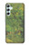 S3748 フィンセント・ファン・ゴッホ パブリックガーデンの車線 Van Gogh A Lane in a Public Garden Samsung Galaxy A34 5G バックケース、フリップケース・カバー