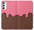 S3754 ストロベリーアイスクリームコーン Strawberry Ice Cream Cone Samsung Galaxy A34 5G バックケース、フリップケース・カバー