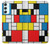 S3814 ピエトモンドリアン線画作曲 Piet Mondrian Line Art Composition Samsung Galaxy A34 5G バックケース、フリップケース・カバー