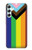 S3846 プライドフラッグLGBT Pride Flag LGBT Samsung Galaxy A34 5G バックケース、フリップケース・カバー