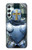 S3864 中世テンプル騎士団重鎧騎士 Medieval Templar Heavy Armor Knight Samsung Galaxy A34 5G バックケース、フリップケース・カバー