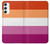 S3887 レズビアンプライドフラッグ Lesbian Pride Flag Samsung Galaxy A34 5G バックケース、フリップケース・カバー