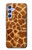 S0422 キリンの皮 Giraffe Skin Samsung Galaxy A54 5G バックケース、フリップケース・カバー