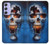 S1462 ヴァンパイア 吸血鬼 スカル Vampire Skull Samsung Galaxy A54 5G バックケース、フリップケース・カバー