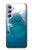 S1801 ベルーガ スマイルクジラ Beluga Whale Smile Whale Samsung Galaxy A54 5G バックケース、フリップケース・カバー